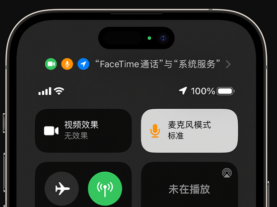 越秀苹果授权维修网点分享iPhone在通话时让你的声音更清晰 