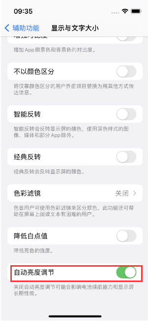 越秀苹果15维修店分享iPhone 15 Pro系列屏幕亮度 