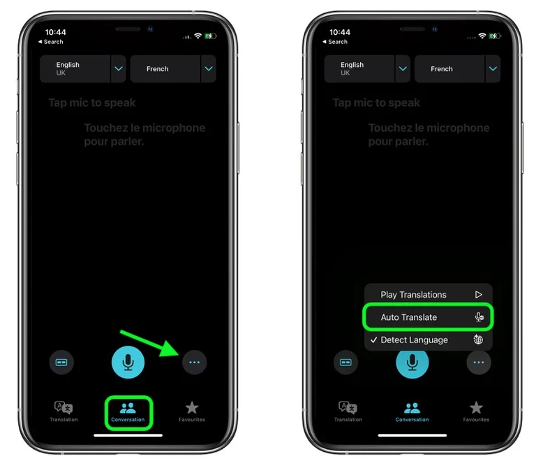 越秀苹果手机维修分享iOS 15 “翻译” App 新改进 
