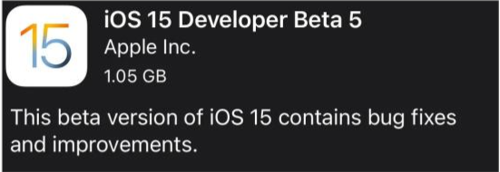 越秀苹果手机维修分享如何升级到iOS15.0 beta5 