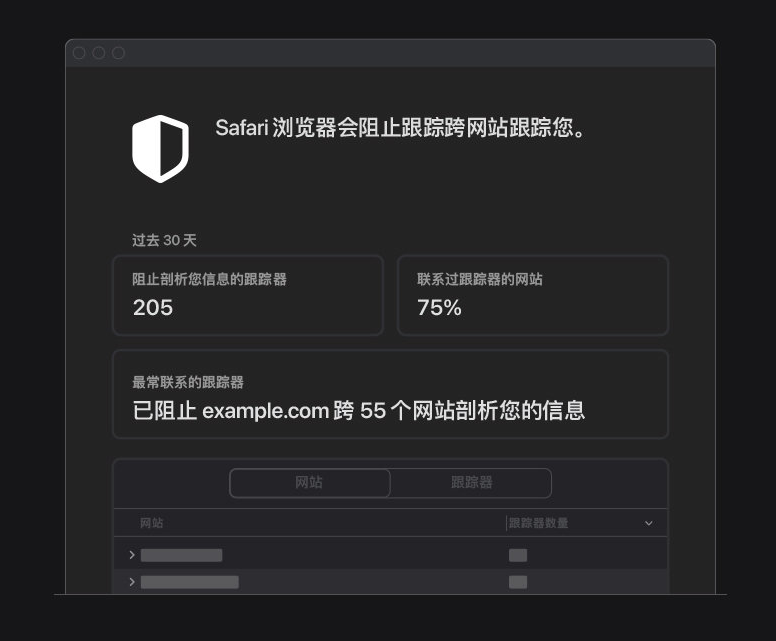 越秀苹果手机维修分享如何在 Safari 浏览器中查看和打开隐私报告 