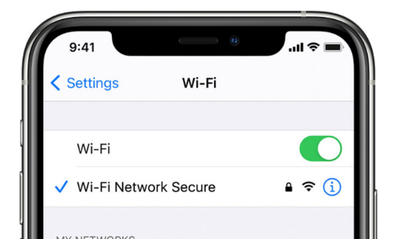 越秀苹果手机维修分享iPhone遇Wi-Fi漏洞怎么办 