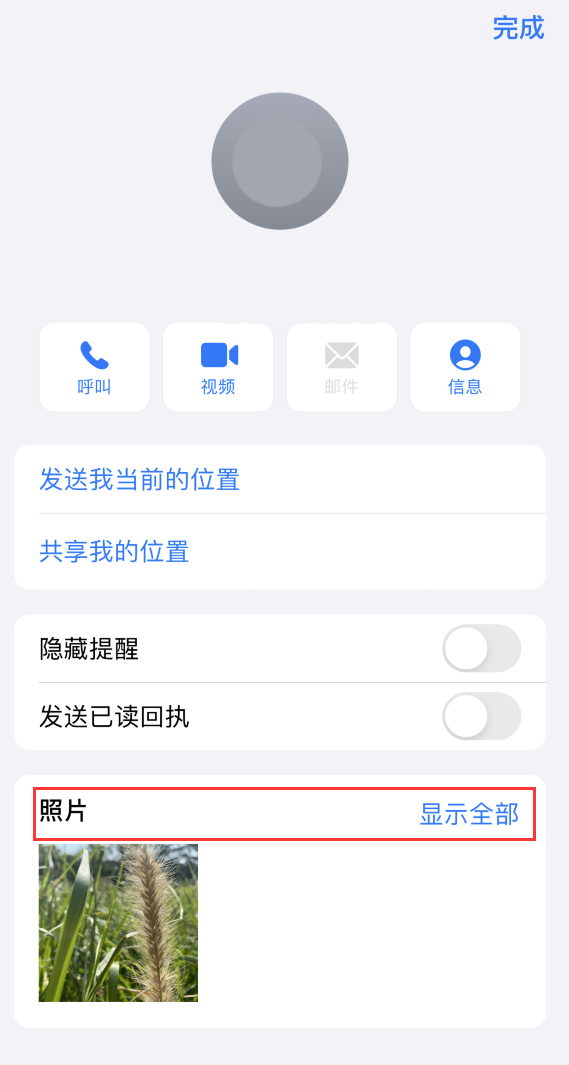 越秀苹果手机维修分享如何快速查找 iMessage 信息中的图片等附件 